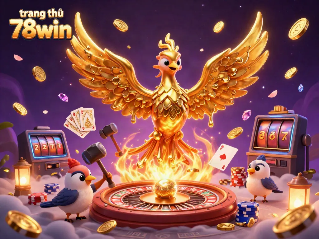 Experience the excitement of gaming with the visually stunning trang chủ 78win, showcasing thriving casino elements.